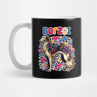 Borzoi. I love borzois. Mug